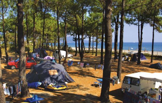 klem Kwik Bloesem Camping San Damiano, Camping 4 sterren Bastia, Corsica